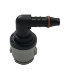 CONECTOR INJECAO CINZA 90 LONGO C/PINCA 8X1