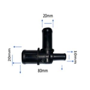 4869 – CONEXAO PLAST.MANG.INF.AR QUENTE CORSA/SPIN/AGILE